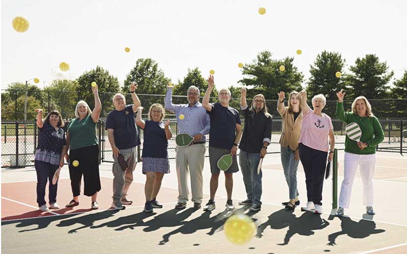 Pickleball Fever Spreads to Tipp City